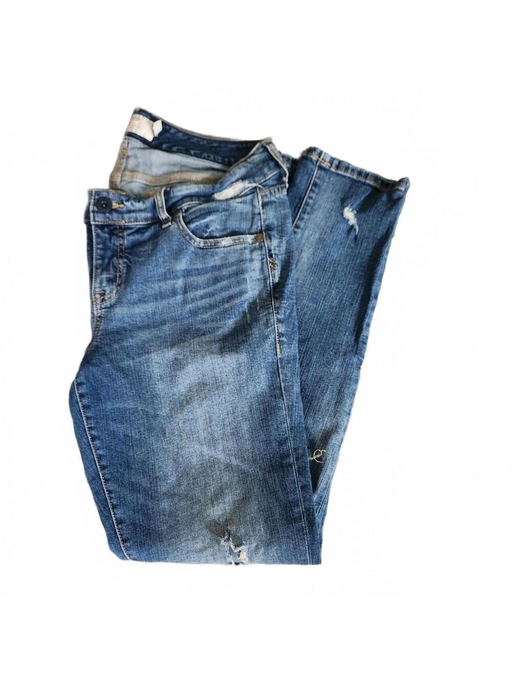 Torrid distressed boyfriend jean